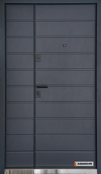 Входные металлические двери с терморазрывом модель Solid комплектация Defender 1200 ABW-1643 фото
