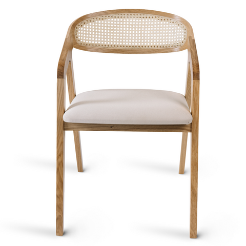 Стілець Frame Cane дуб FRAME-CANE-BUK фото