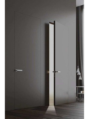 Двері прихованого монтажу LEONI Door HPL 600, білий HPL LEONI-HPL фото